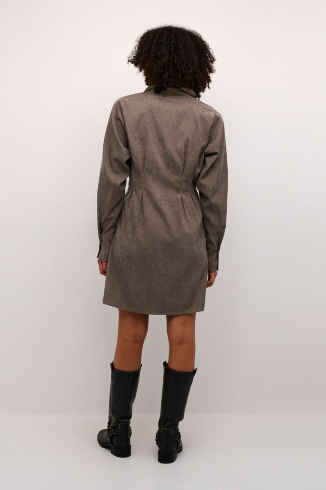 Hovedbilde KAhermine Shirt Dress 10509115 . Major Brown