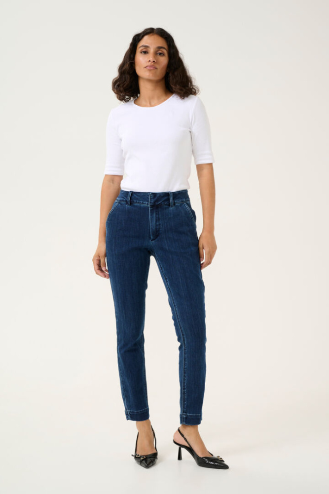 Hovedbilde KALea 7/8 Jeans 10509347 - Dark Blue Denim 100316