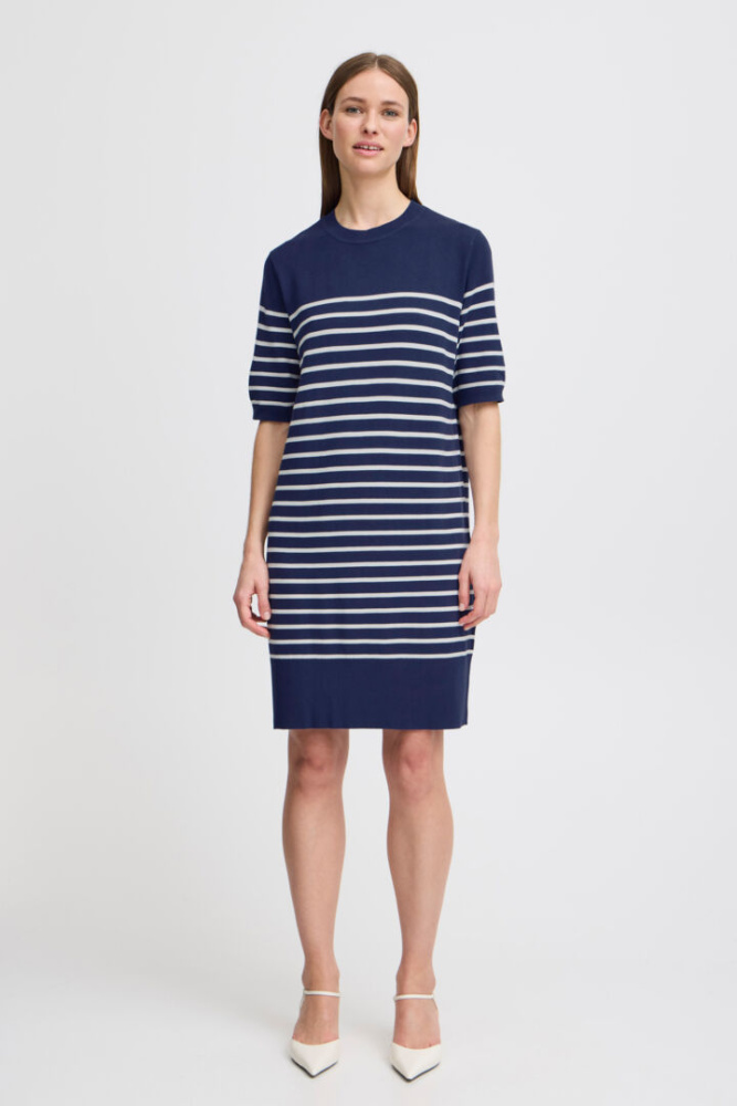 Hovedbilde BYMmorla Dress 20816301 - Medieval Blue Striped 203993