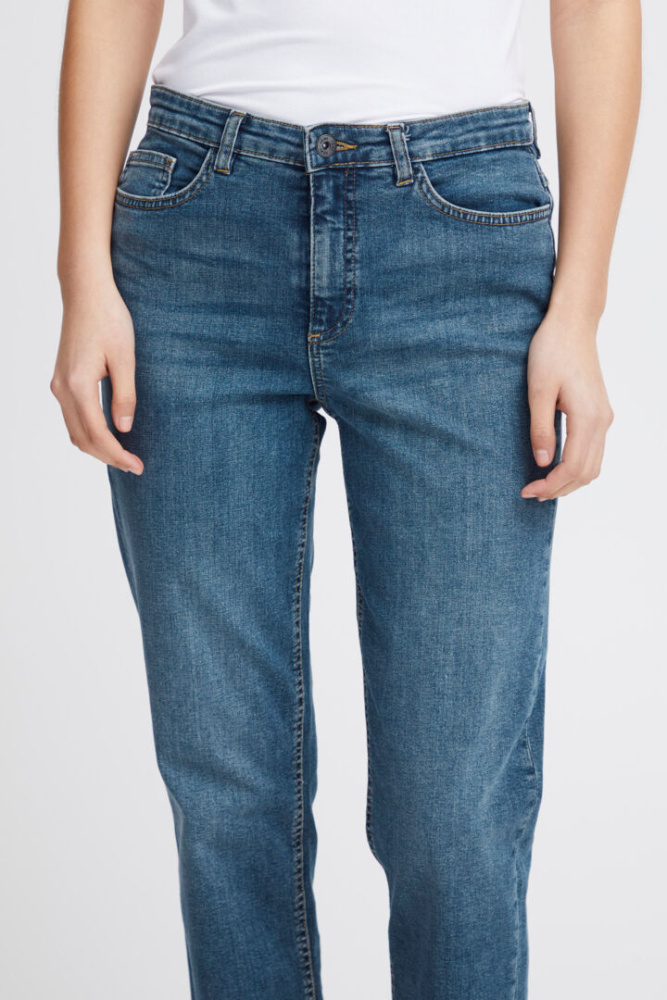 Hovedbilde IHTwiggy Raven Cropped Jeans 20110967 - Medium Blue 19037