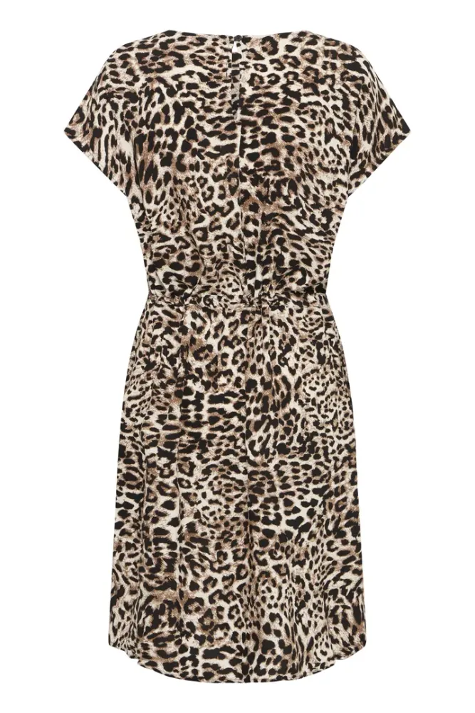 Hovedbilde Bymmjoella Oneck Dress 20811226 - Birch Leopard 204552