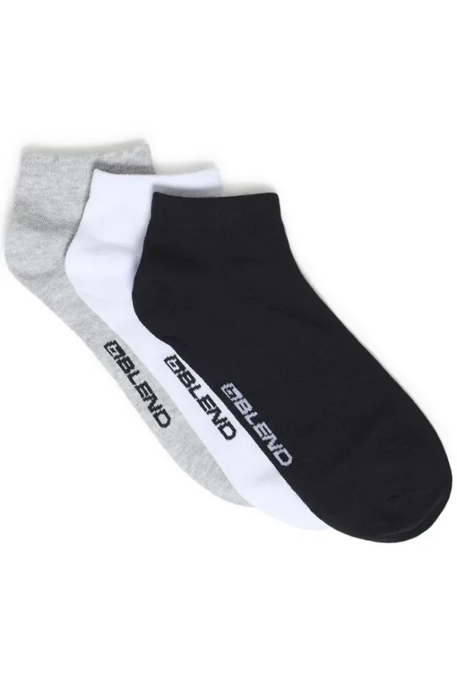 Hovedbilde Blend Ankelsokker 3 pk 20720705 - Mixed Colours