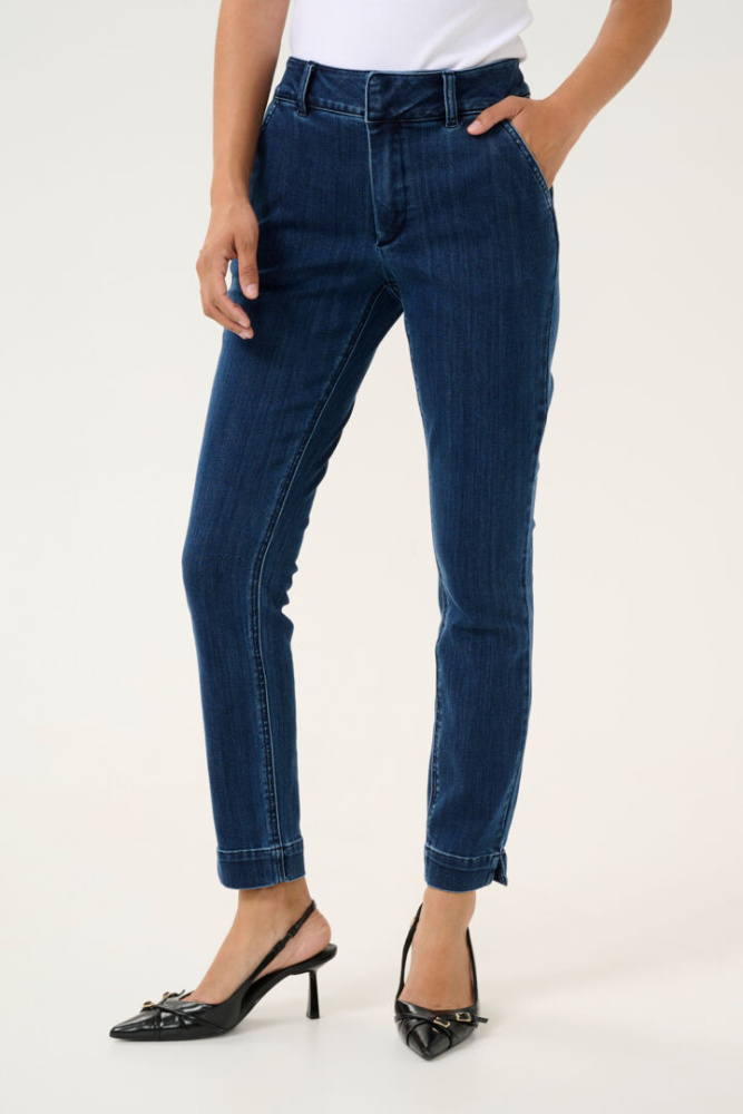 Hovedbilde KALea 7/8 Jeans 10509347 - Dark Blue Denim 100316