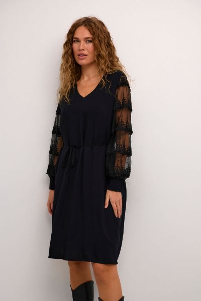 Hovedbilde Kaiva Dress KAFFE 10509338 - 100121 Black Deep
