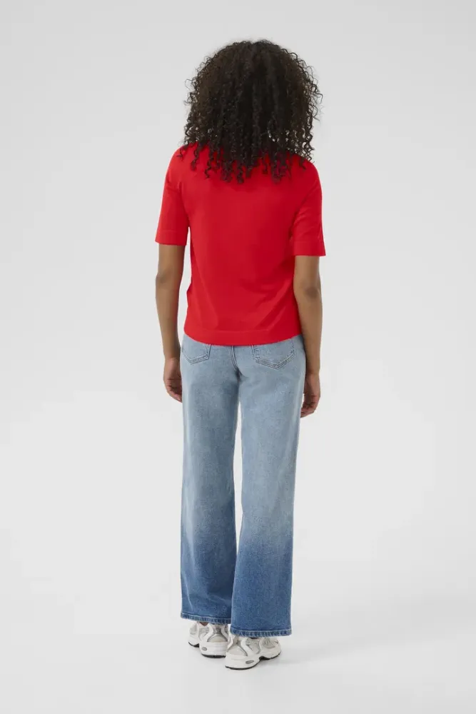 Hovedbilde KALizza Boat Neck Pullover 10510252 - True Red 191664