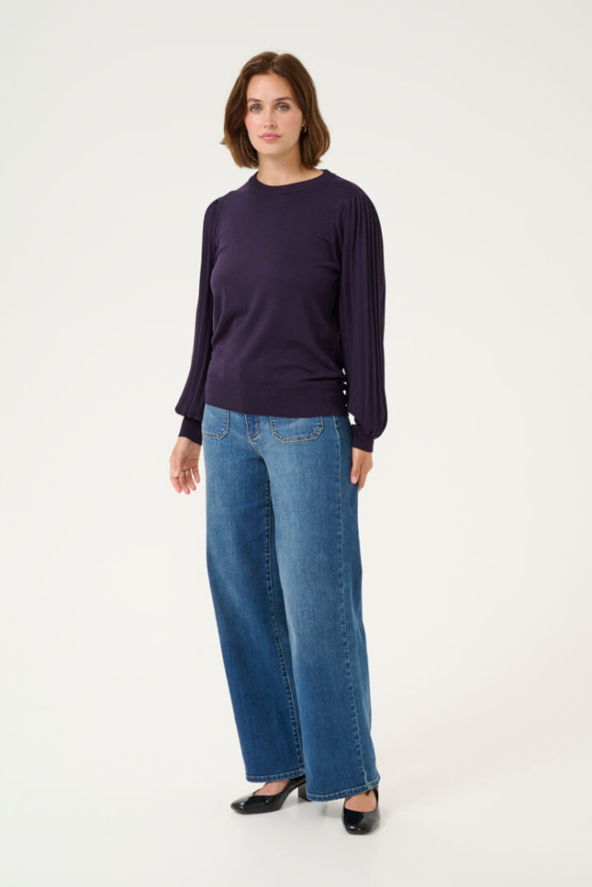 Hovedbilde KALone Knit Pullover 10507905 - Dawn Purple 106557