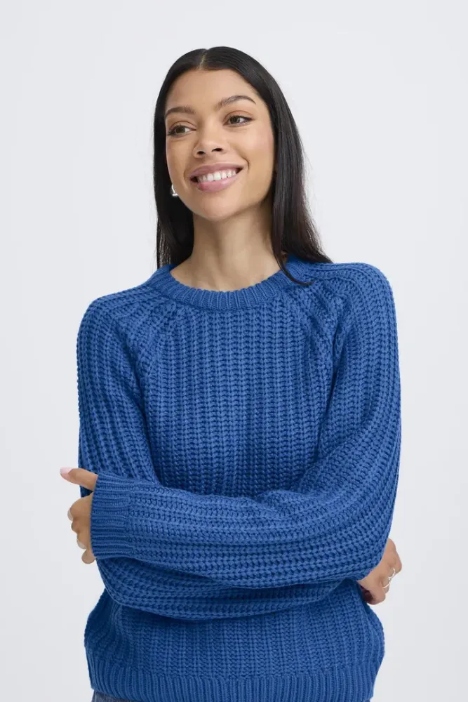 Hovedbilde BYOTINKA pullover 20817125 - Blue Quartz 193964