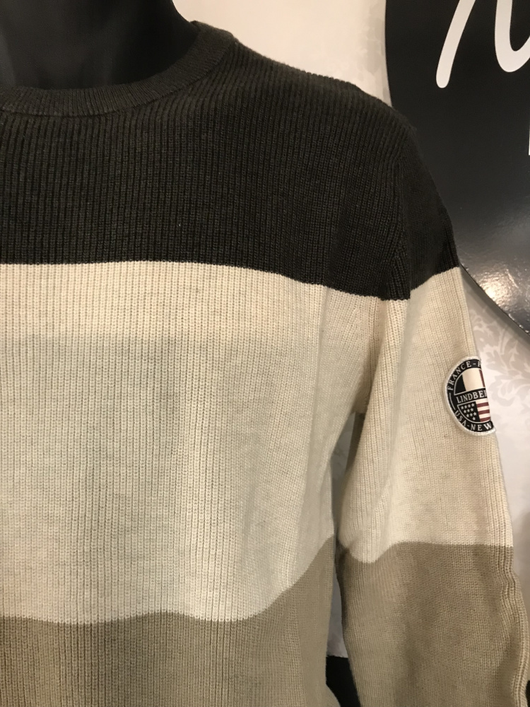 Hovedbilde LINDBERGH Color Block Knit 30-824046 - DK Army