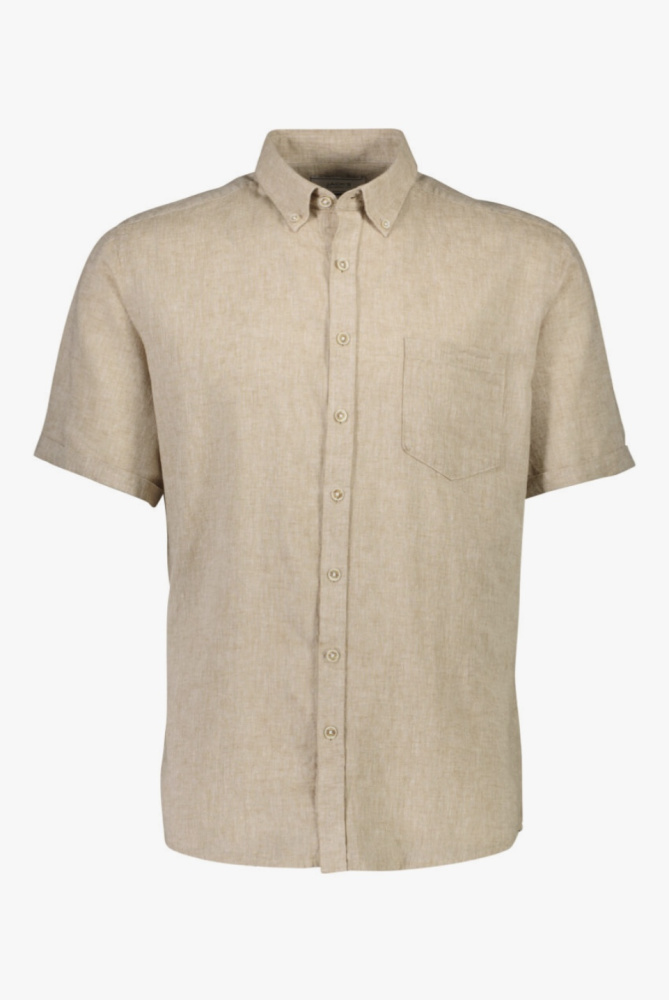 Hovedbilde JACK`S Cotton/linen Shirt 3-210075 - Sand
