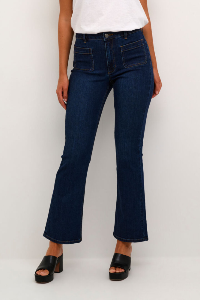 Hovedbilde KASinem Flared Jeans 10508464 - Dark Blue Denim 100316