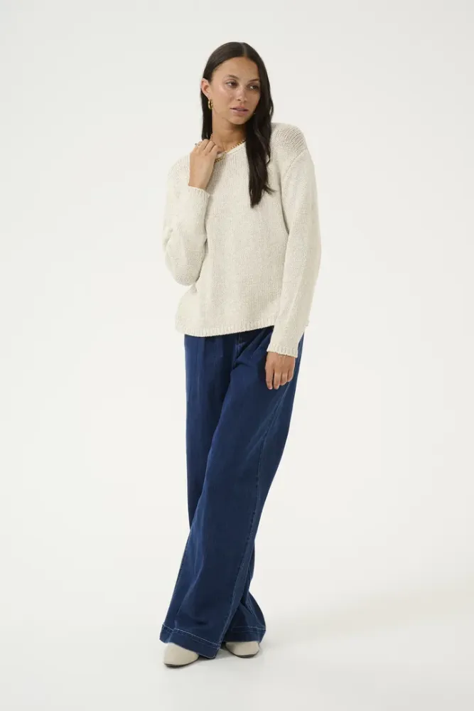 Hovedbilde KAGerdi Knit Pullover 10509461 - Turtledove Melange 1252021