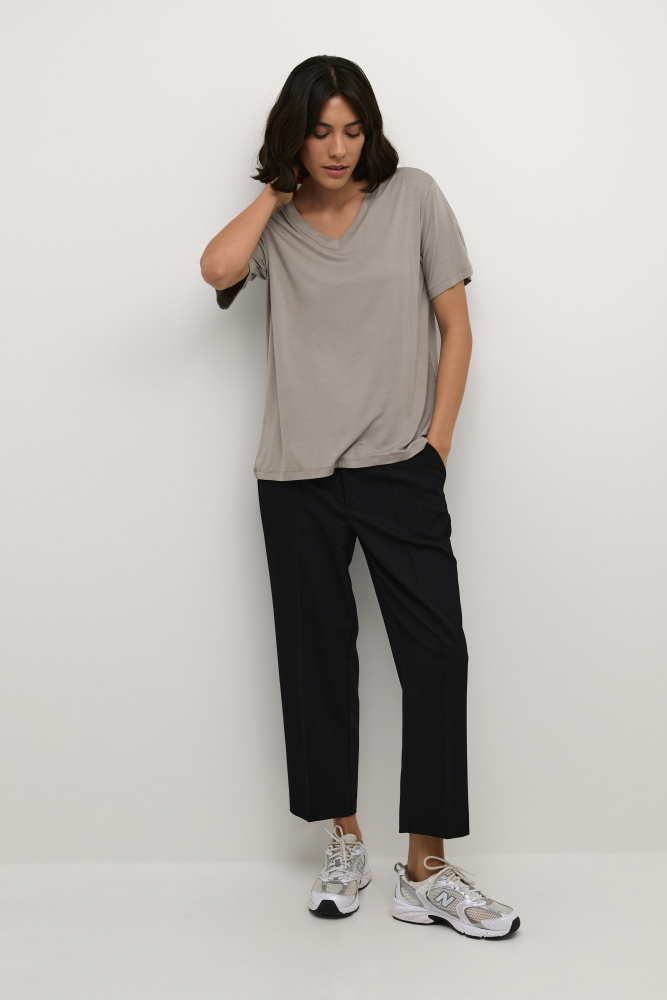 Hovedbilde KAFrida V-neck Tee 10508581 - Steeple Grey 171500