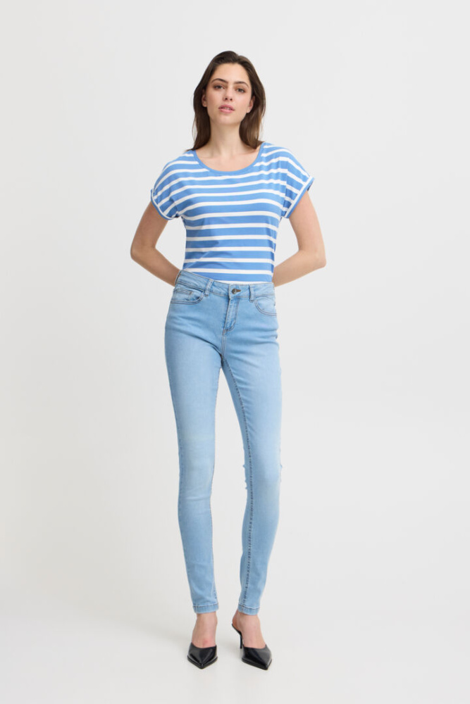 Bilde av ByPamila Oneck T-shirt 20809561 -  Riverside Mix 203988