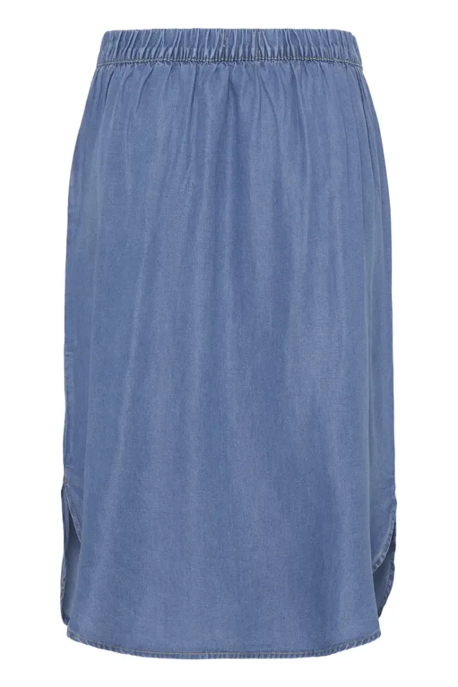 Hovedbilde BYKosmo Skirt 20819402 - Mid Blue Denim 200461