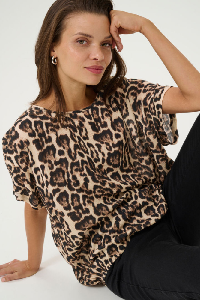 Hovedbilde KAAmber Blouse 10509812 - Leopard Print 107281