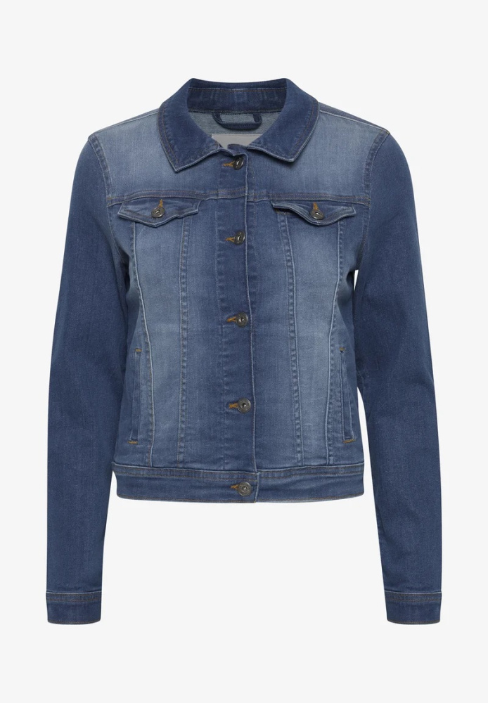 Hovedbilde IHStampe Jacket 20111235 - Medium Blue Wash 19037