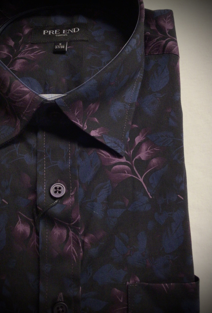 Hovedbilde PreEnd Elron  Shirt 31-100533 - Dark Plum 8013