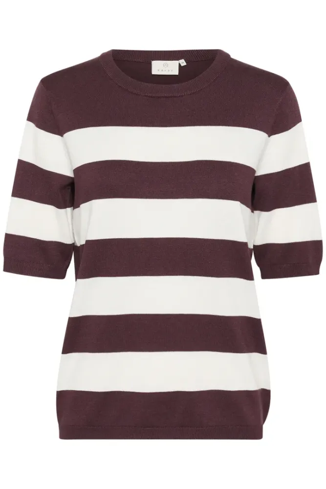 Hovedbilde KALizza O-neck Pullover 10508410 - Fudge/Chalk 107923