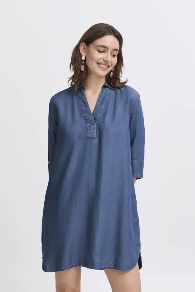 Hovedbilde BYKosmo Dress 20816478 - Mid Blue Denim 200461