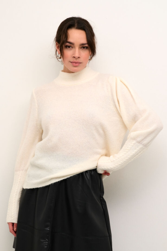 Hovedbilde KAAMELIA KNIT PULLOVER 10509264 - CHALK