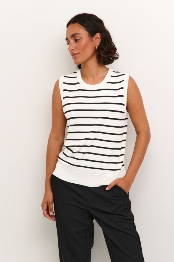 Hovedbilde KAmala Knit Slipover 10508539 - chalk/black 105727