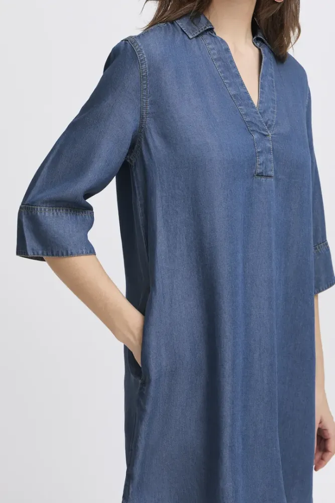 Hovedbilde BYKosmo Dress 20816478 - Mid Blue Denim 200461