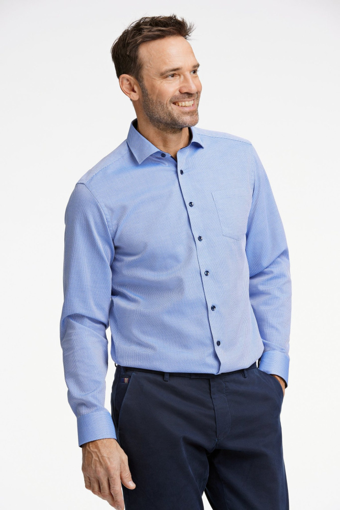 Hovedbilde JACK´S Structure Shirt 3-220216 - Blue