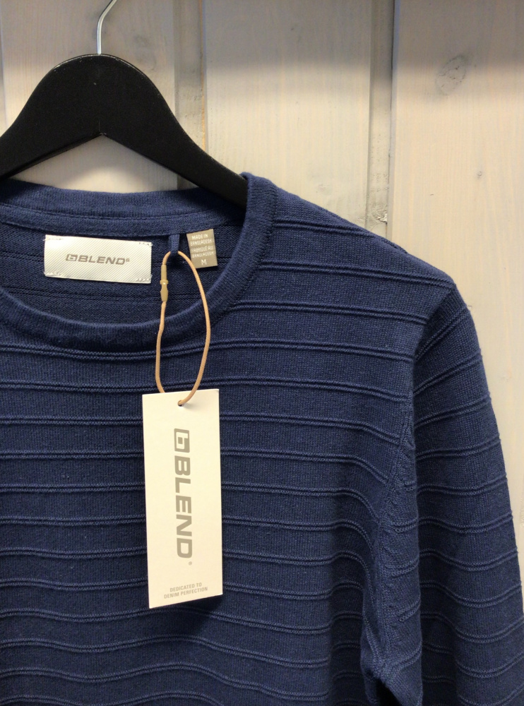 Hovedbilde Blend Knit Pullover 20717950 - Dress Blues 194024