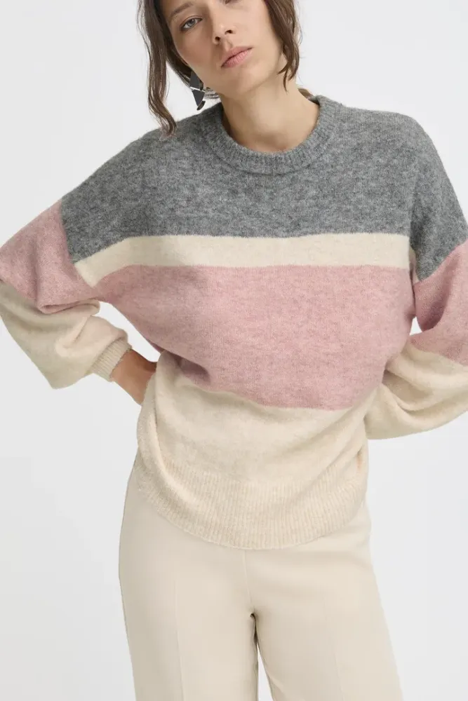 Hovedbilde BYOmea Jumper 20817103 - Pale Mauve 203357