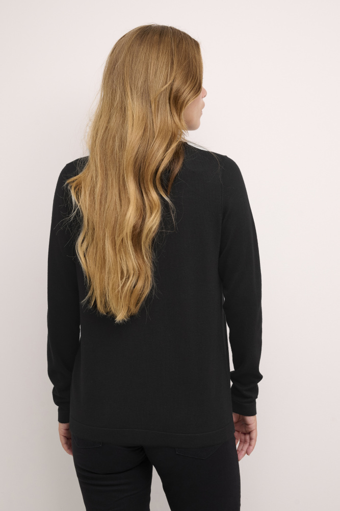 Hovedbilde KAFENIA Astrid Cardigan - Black Deep 50600 - 10551503
