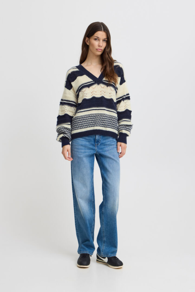 Hovedbilde IHAstra Knit Sweater 20122033 - Total Eclipse 201164