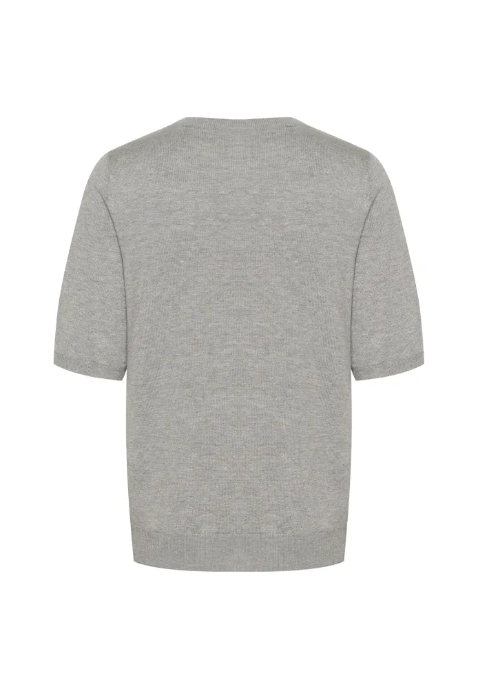 Hovedbilde KALizza O-neck Pullover 10508445 - Grey Melange 100123
