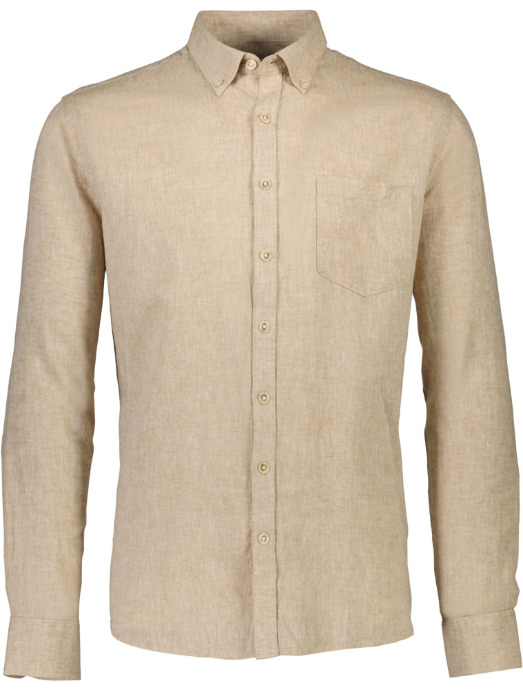 Hovedbilde Jack´s Cotton/linen LS Shirt 3-210076 - Mid Sand