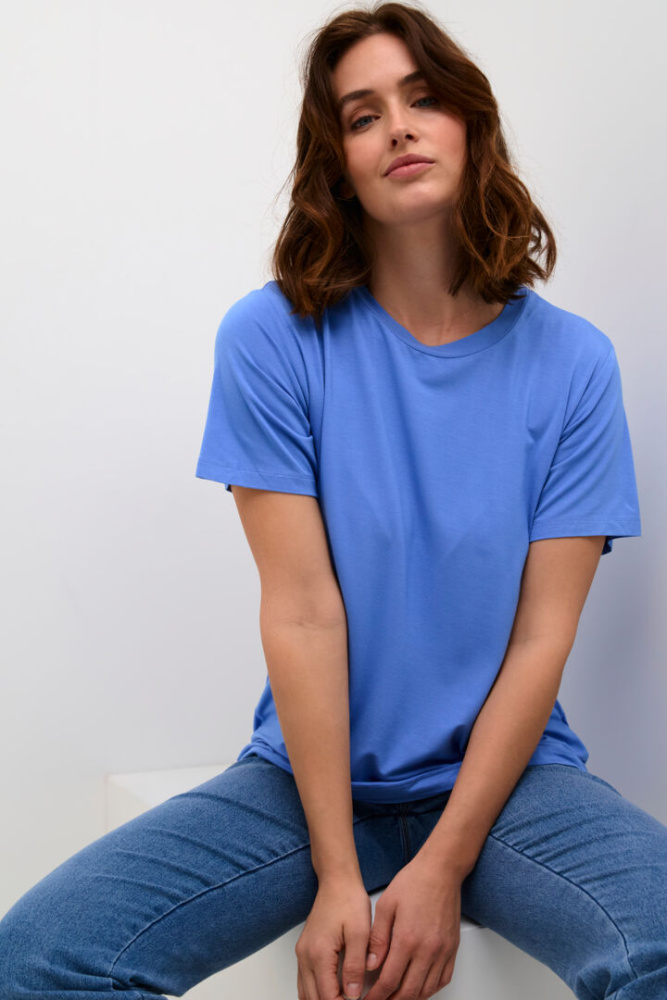 Hovedbilde KAFrida O-neck Tee 10508580 - Ultramarine 174037