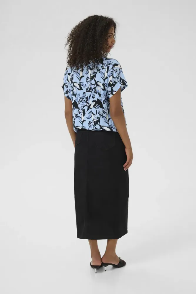 Hovedbilde KAAmber Blouse 10508257 - Blue Graphic 107938