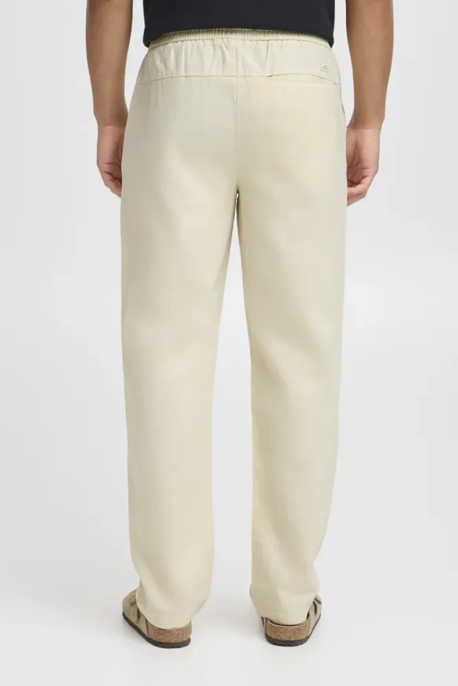 Bilde av BHBAY Linen Pants 20718408 - Bleached Sand 131008