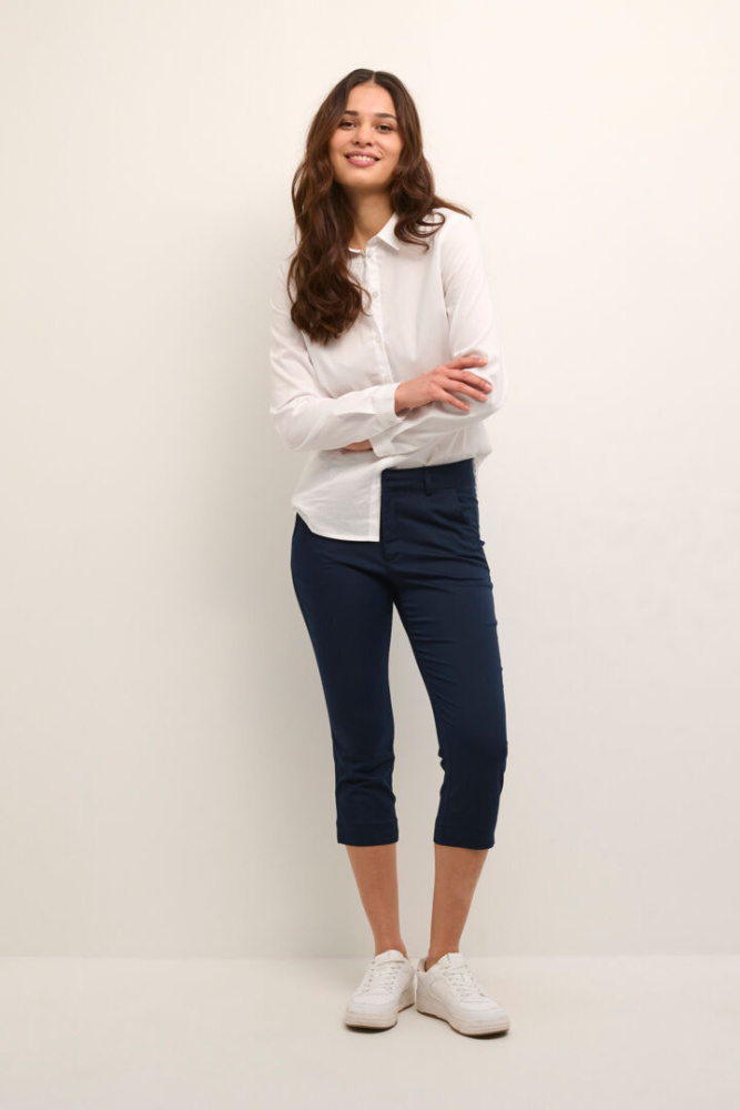Bilde av Kaffe KALEA Capri Bukse 10506815 - Midnight Marine 104020