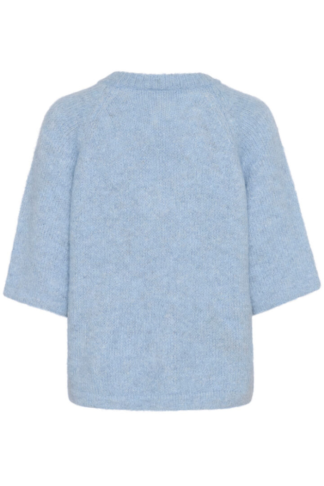 Hovedbilde KAEmilie V-neck Pullover 10509767 - Soft Chambray 164016