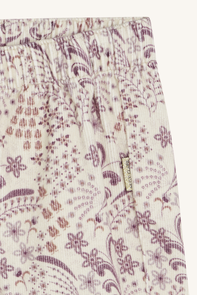 Hovedbilde H&C Trine Pants 19134165 - Oat Milk/Dark Plum 4511