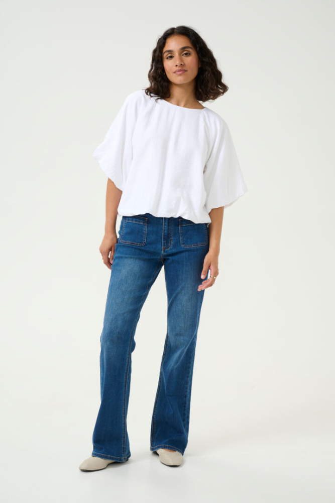 Hovedbilde KAGabby Blouse 10509713 - Optical White 110601
