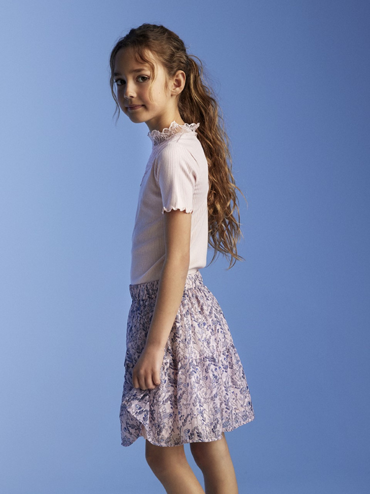 Hovedbilde Creamie Flower Skirt 822887 - Lotus Pink